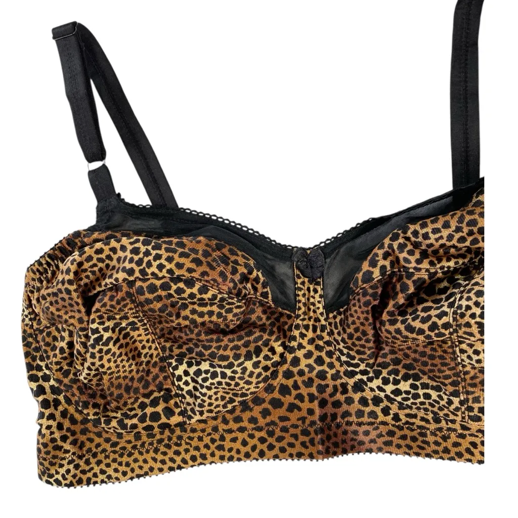 LANE BRYANT INTIMATES Leopard Print Bra - Image 2