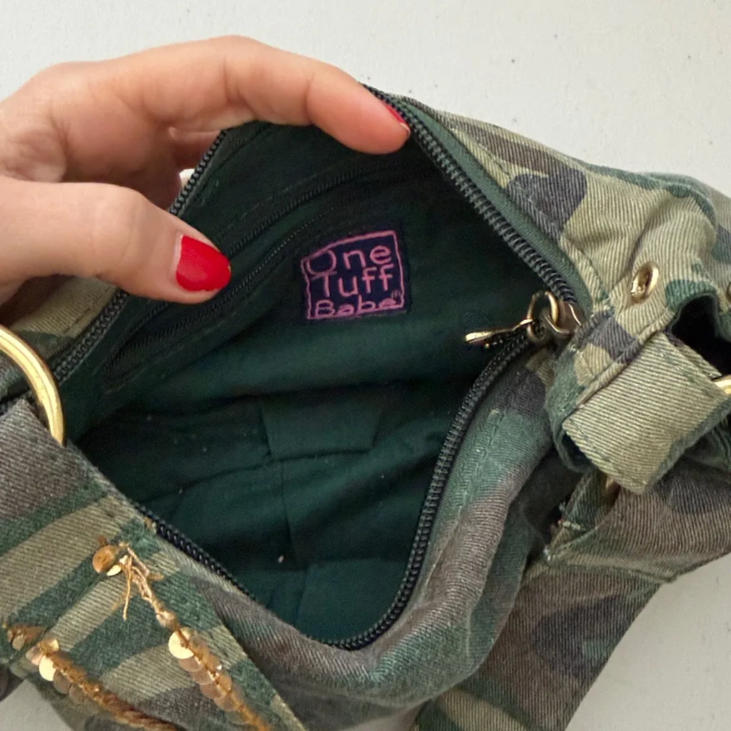 One Tuff Babe Camo Mini Bag - Image 6
