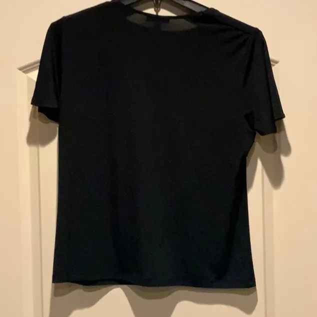 AK Black Women's Top  ~ XL - Image 3