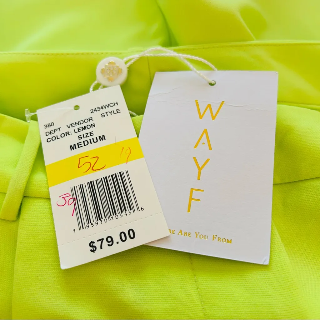 WAYF ‎ Pleated Shorts Medium NWT - Image 9