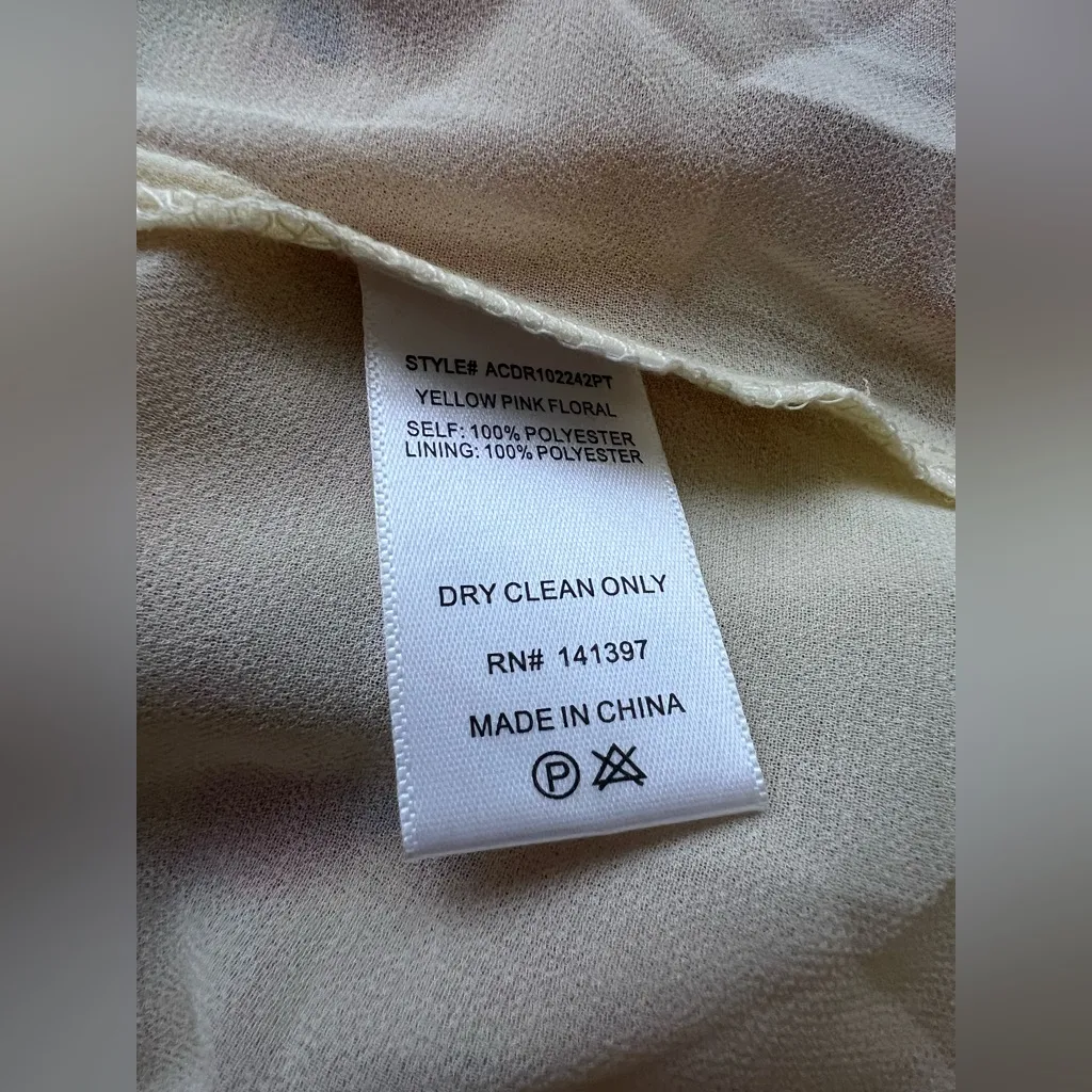 Astr The Label Revery Dress in Yellow Pink Floral | LP NWT - Image 11