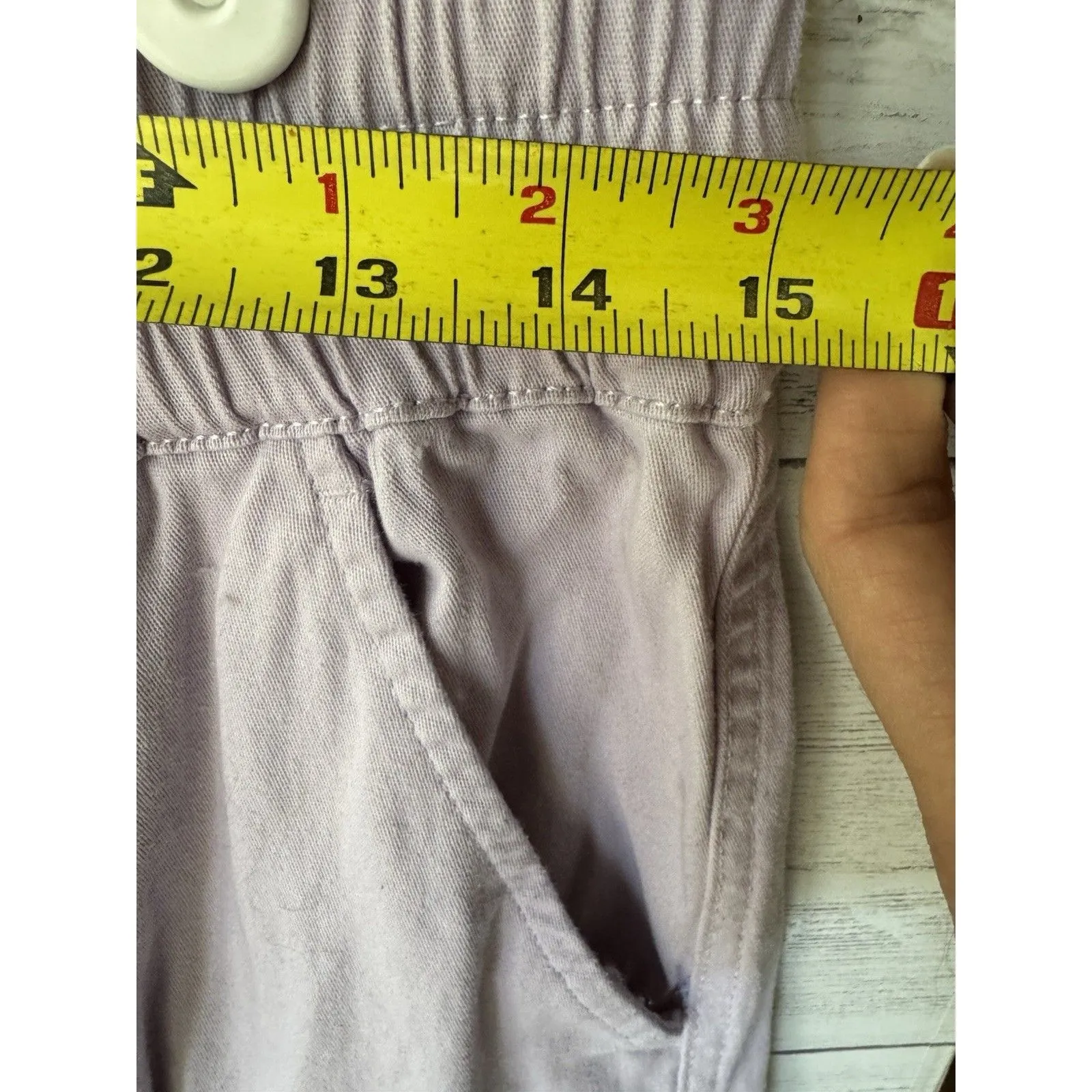 Refuge Jogger Women Size Large Relaxed Joggers Drawstring Light Purple - Image 8