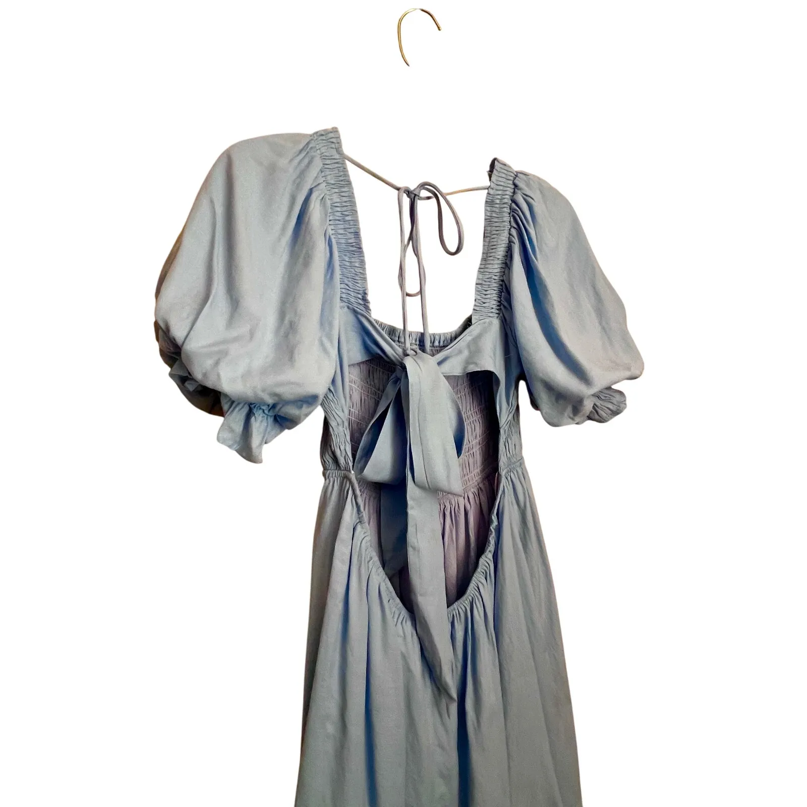 Princess Polly Light Blue Romper Size 12 - Image 7