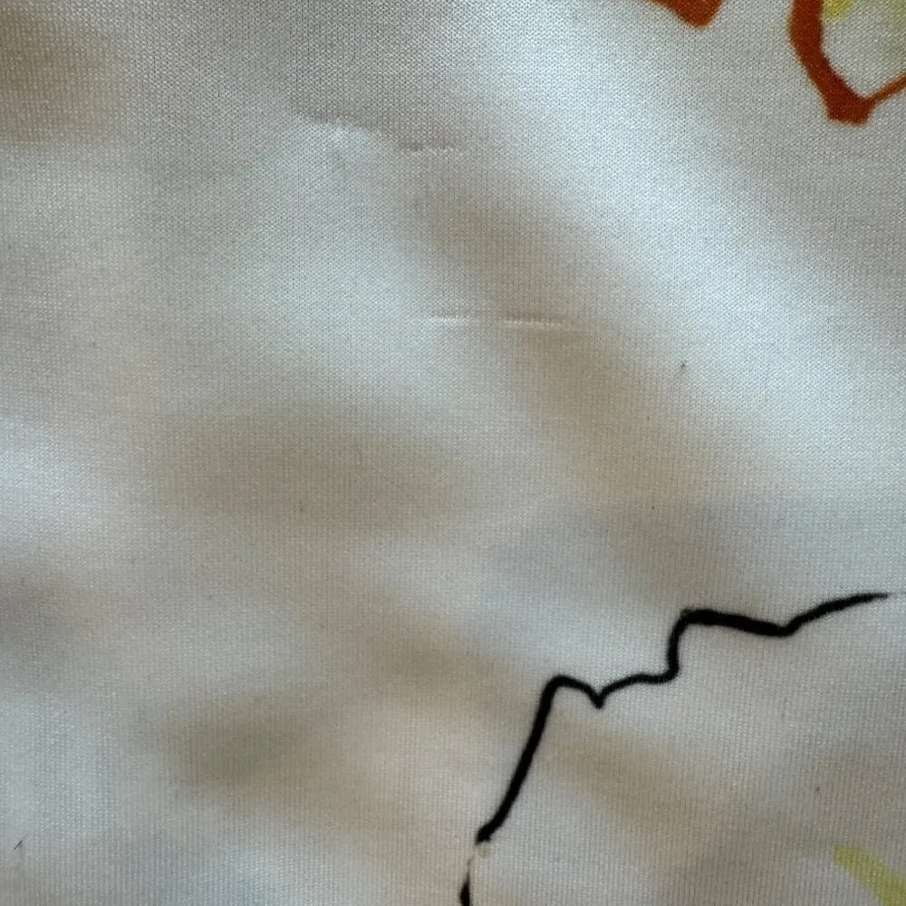 Alexia Admor Dress Women 2 Yellow White Floral One Shoulder Ruffle‎ Sheath Mini - Image 10