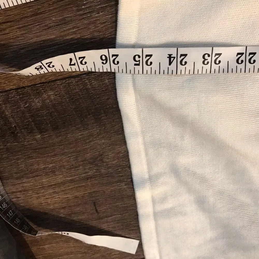 Requirements Large Cream Knit Blouse Black Gems - Image 16