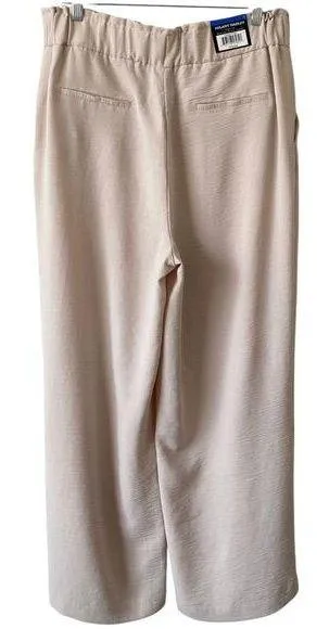 NEW HILARY RADLEY Pull On Wide Leg Flowy Trouser Pants Cream Large Pockets - Image 2