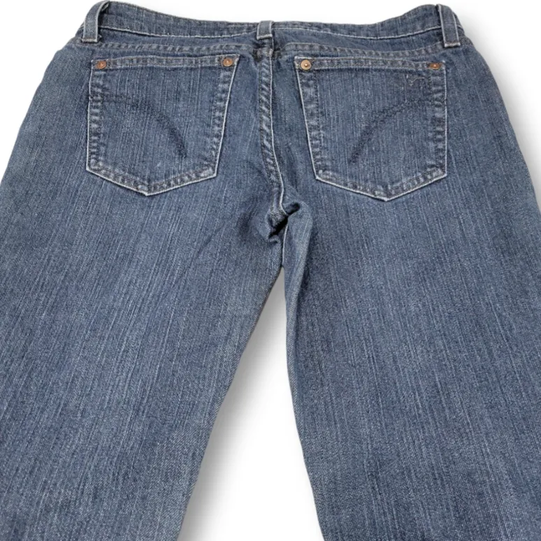  Size 27 30" Waist Women's Joe's Jeans Otis Straight Leg Blue Denim Pants Women's  - Image 4