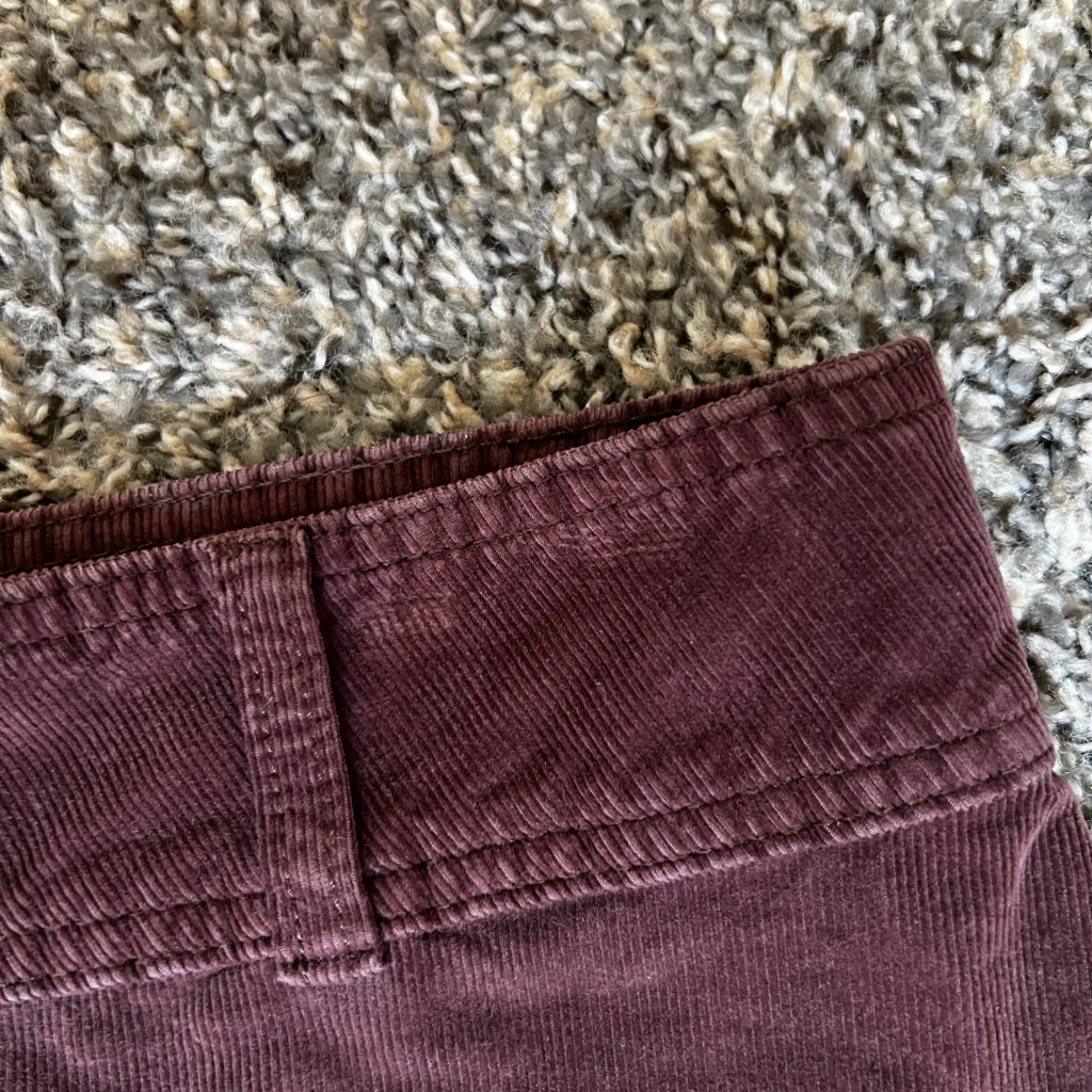 We The Free Mini Joanie Skirt Size 30 Corduroy Button‎ Front Boho Free People - Image 11