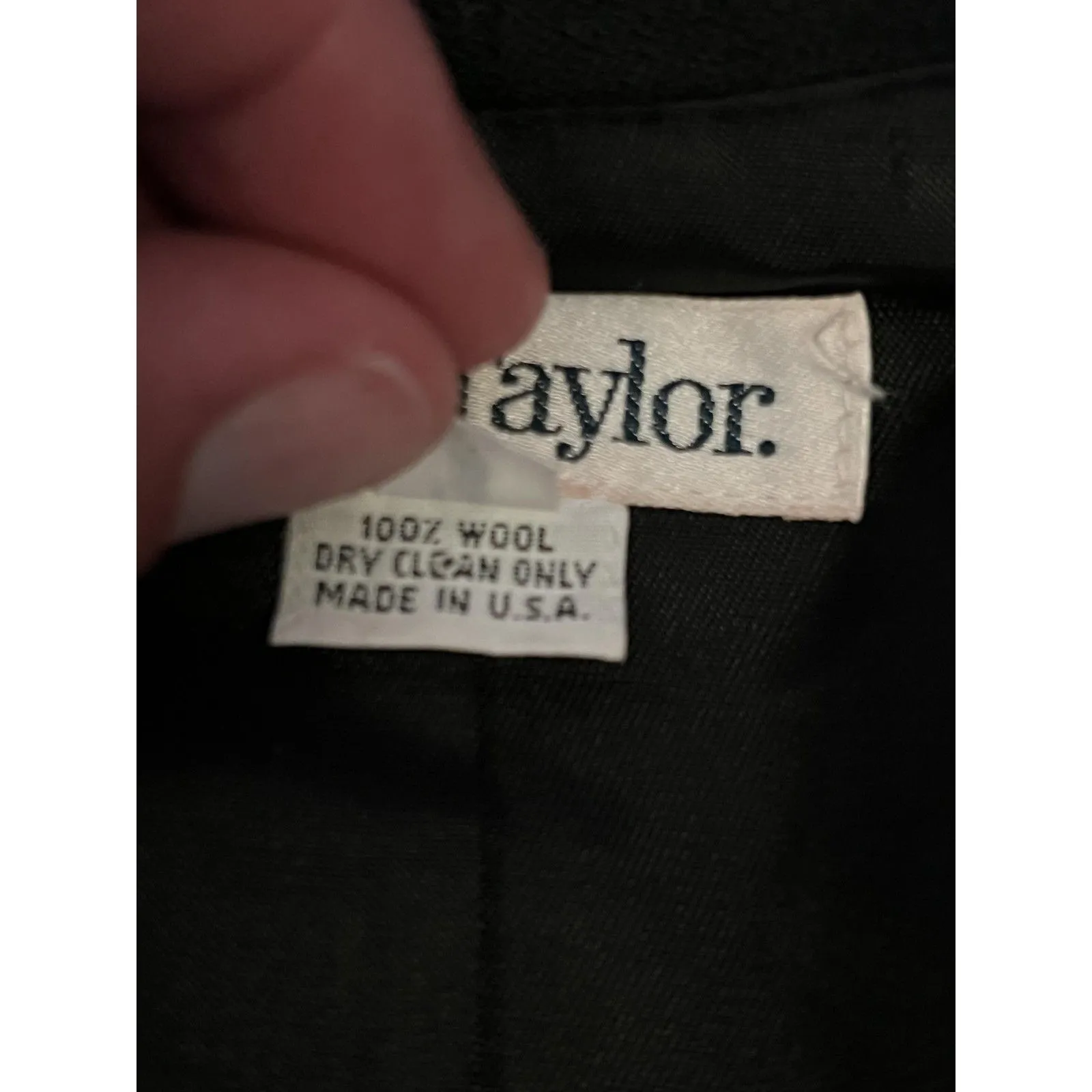 Ann Taylor Blazer Womens 6 Wool Formal Career Jacket Made in USA Classic Pockets - Image 6