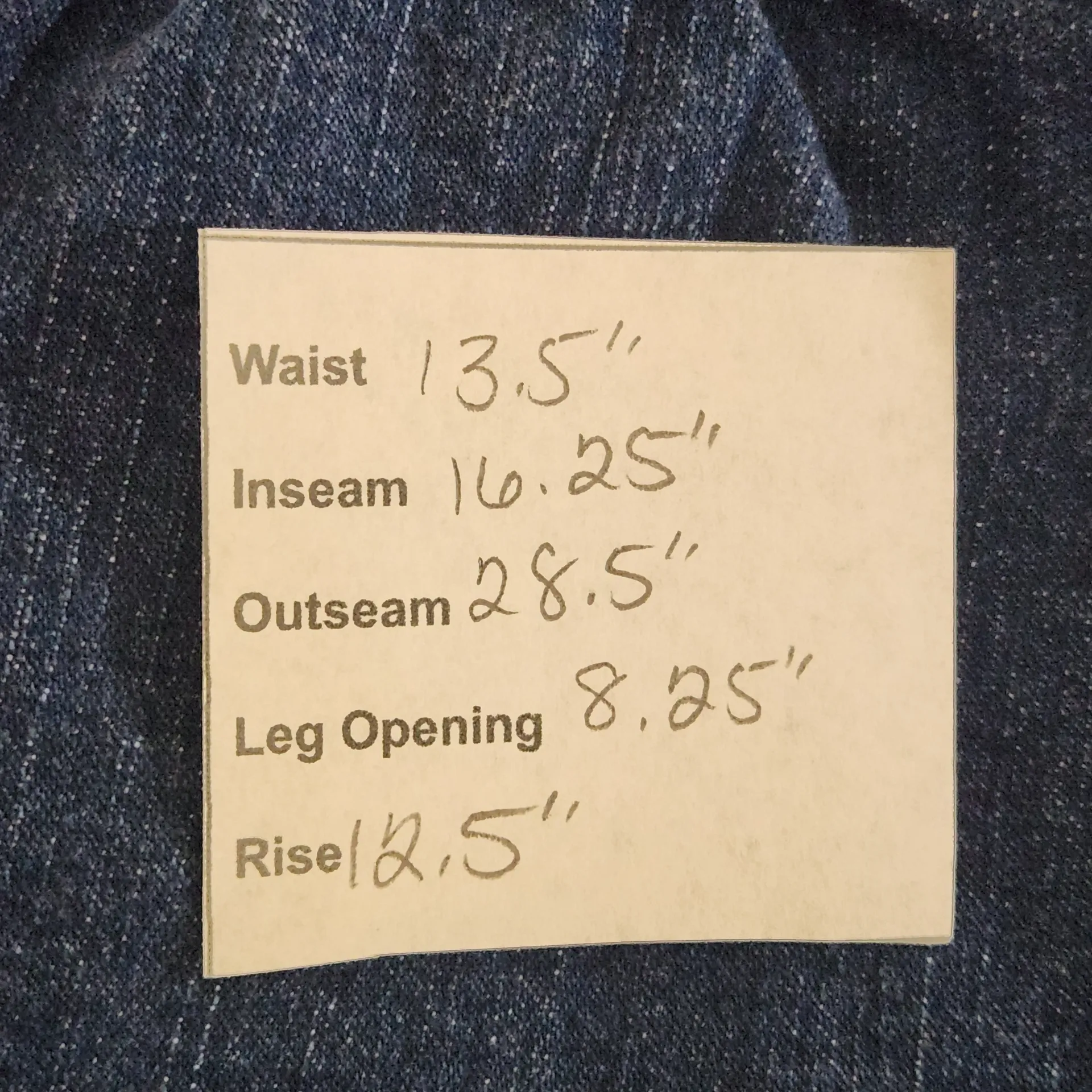 Croft & Barrow Dark Wash Women's Capri Jeans Size 0X Denim Pedal Pushers - Image 5