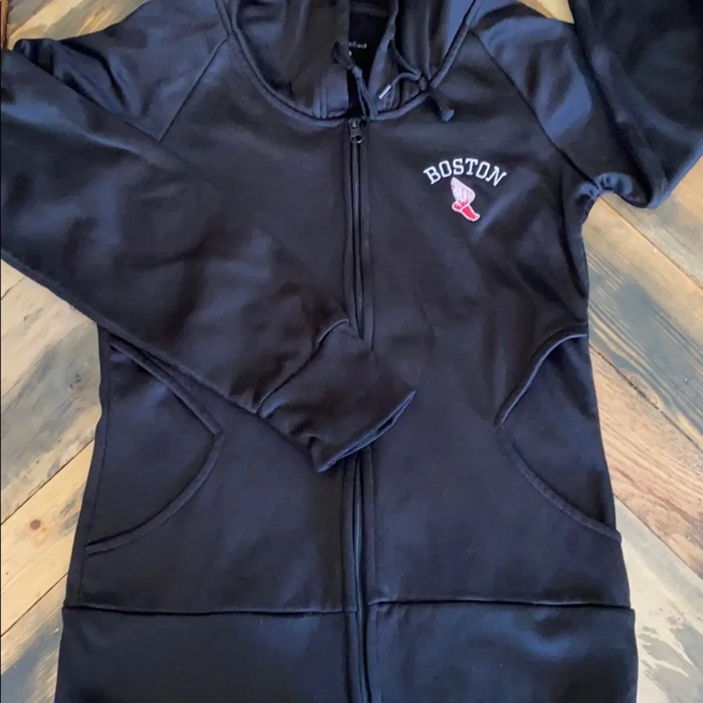 Champion Boston Red Sox Full Zip Hoodie Small - Image 6