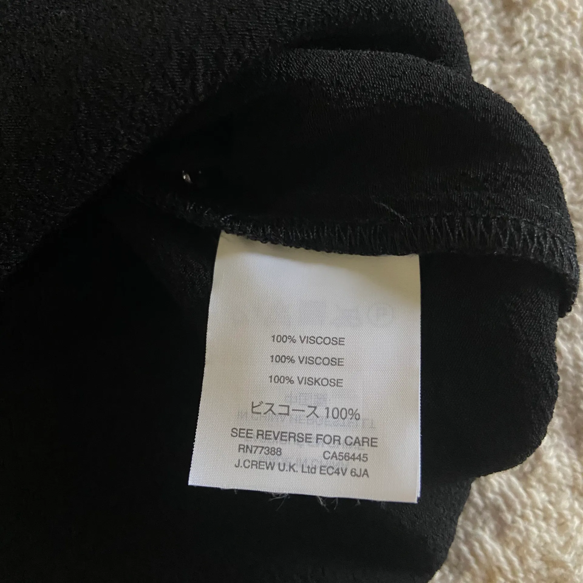 Heather Button Front Dress Black S - Image 9