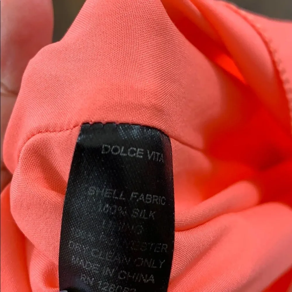 Dolca Vita Pink/White Aztec Pattern A - Image 4