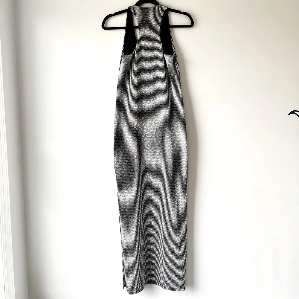 Banana Republic Black & White Striped Knit Maxi Dress XS - Image 8