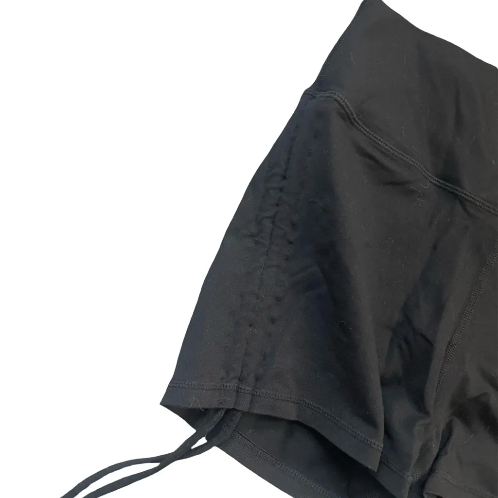 IMPAKT Black Scrunch Butt Drawstring Athletic Shorts - Image 2