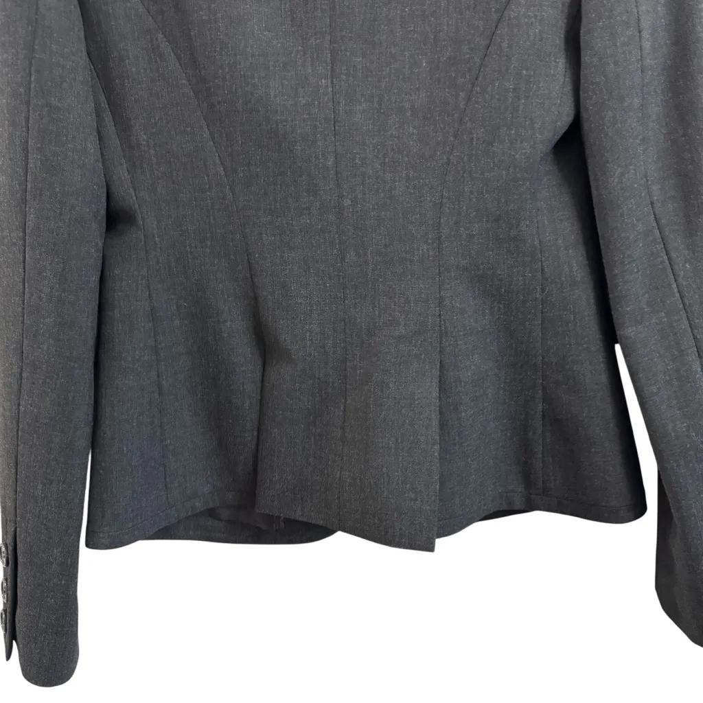 The Limited Dark Gray Two Button Blazer - Image 4