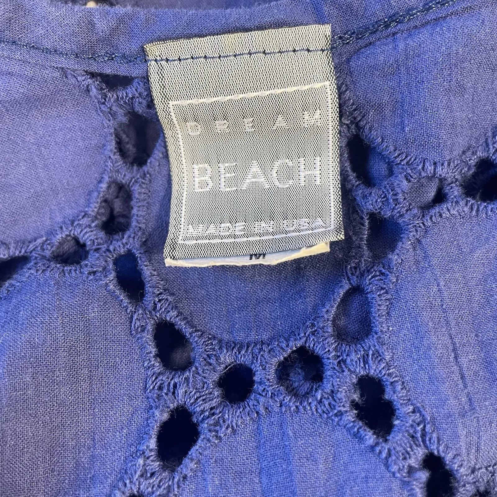 Vintage Dream Beach Women's Eyelet Tunic Cover - Image 4