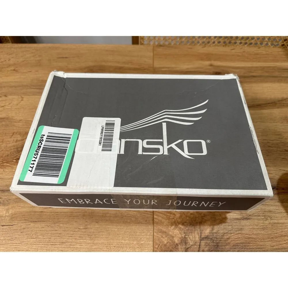 Dansko Marisa Oxford Flats Black Nubuck Leather Size 6.5/7 US 37 EU Arch Support - Image 15