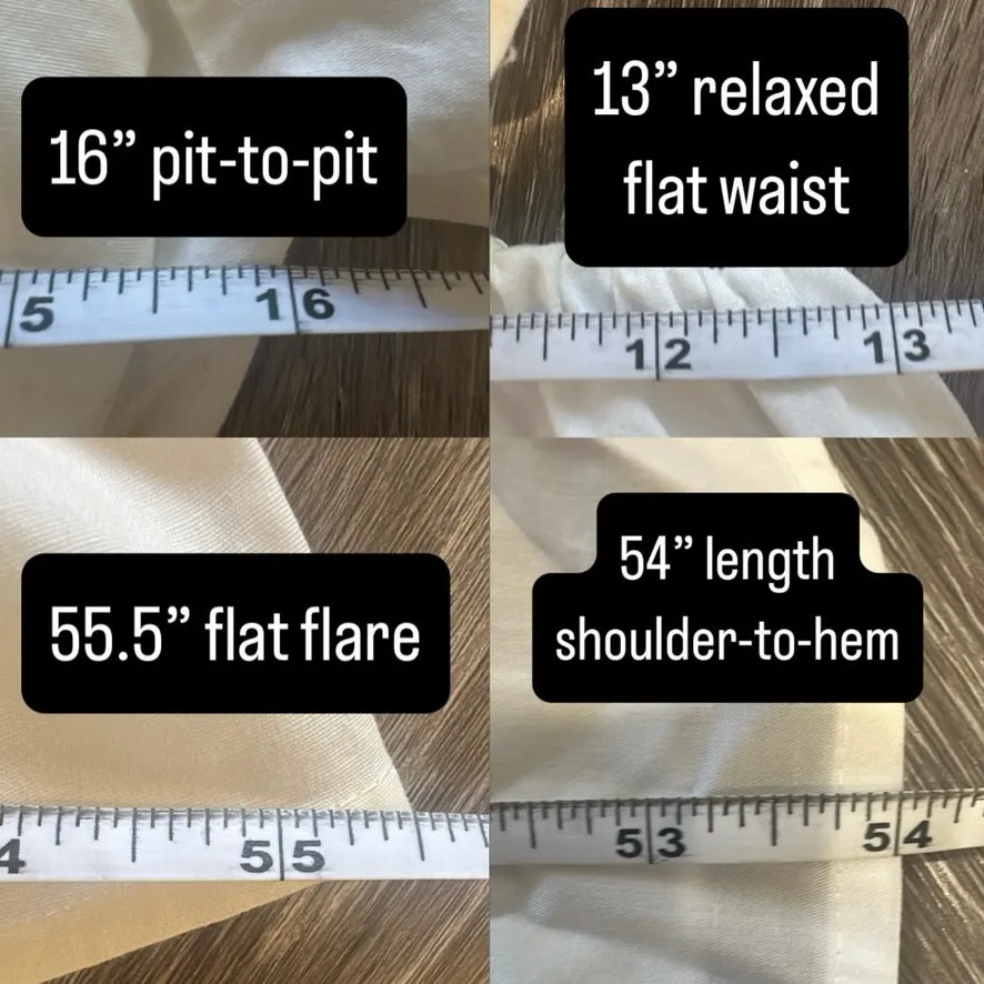 Wayf Plaza White Puff Sleeve Cut-Out Tiered Maxi Dress Cottagecore Bridal Hoco - Image 13