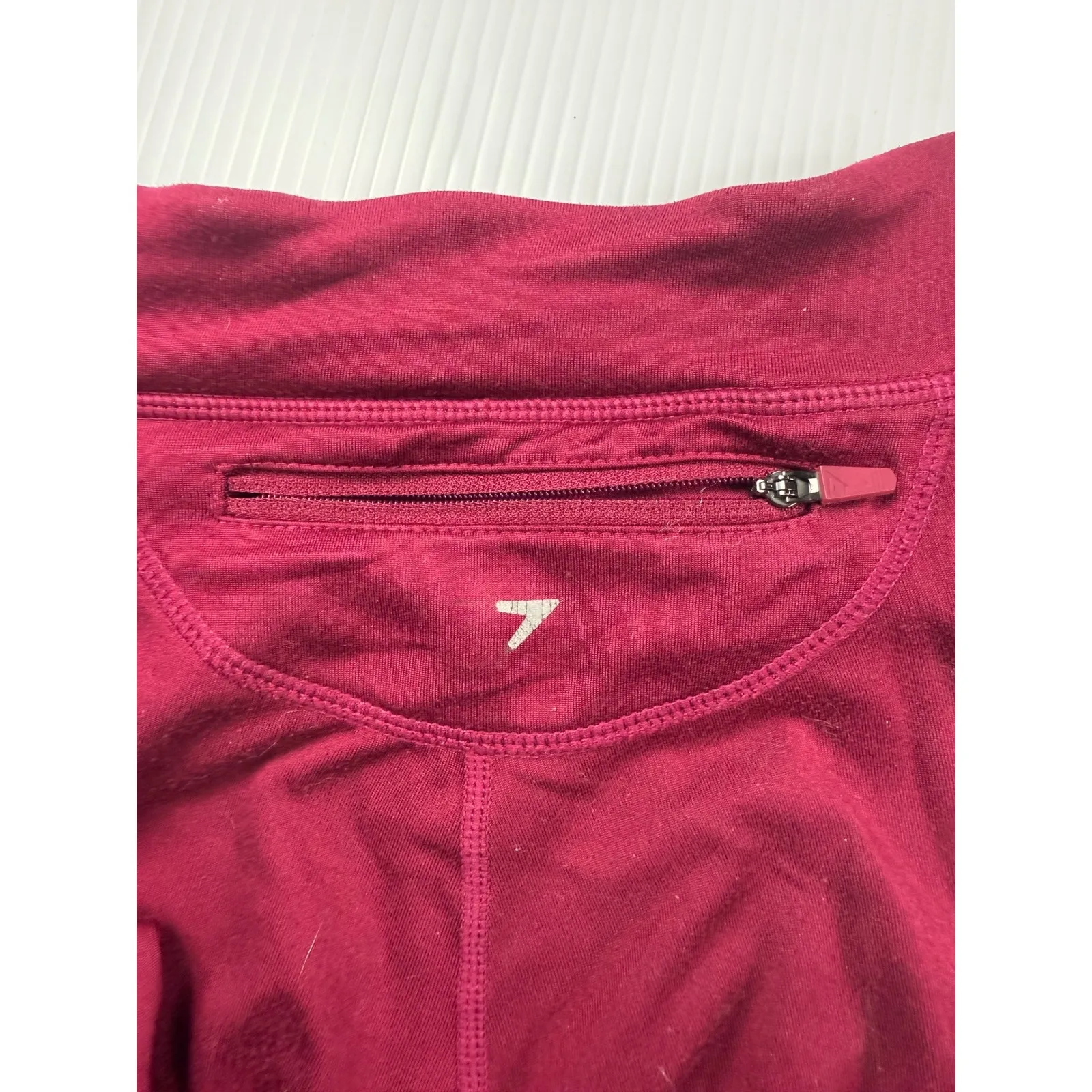 Gymshark Training Leggings High Waisted Workout Gym Activewear Burgundy‎ S - Image 6