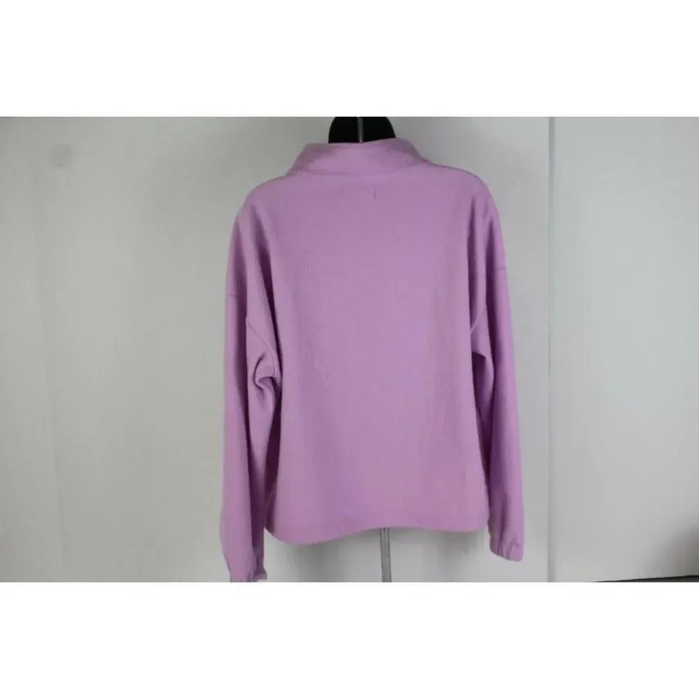 ladies INSPIRED HEARTS Fleece jacket Pink Size M - Image 4