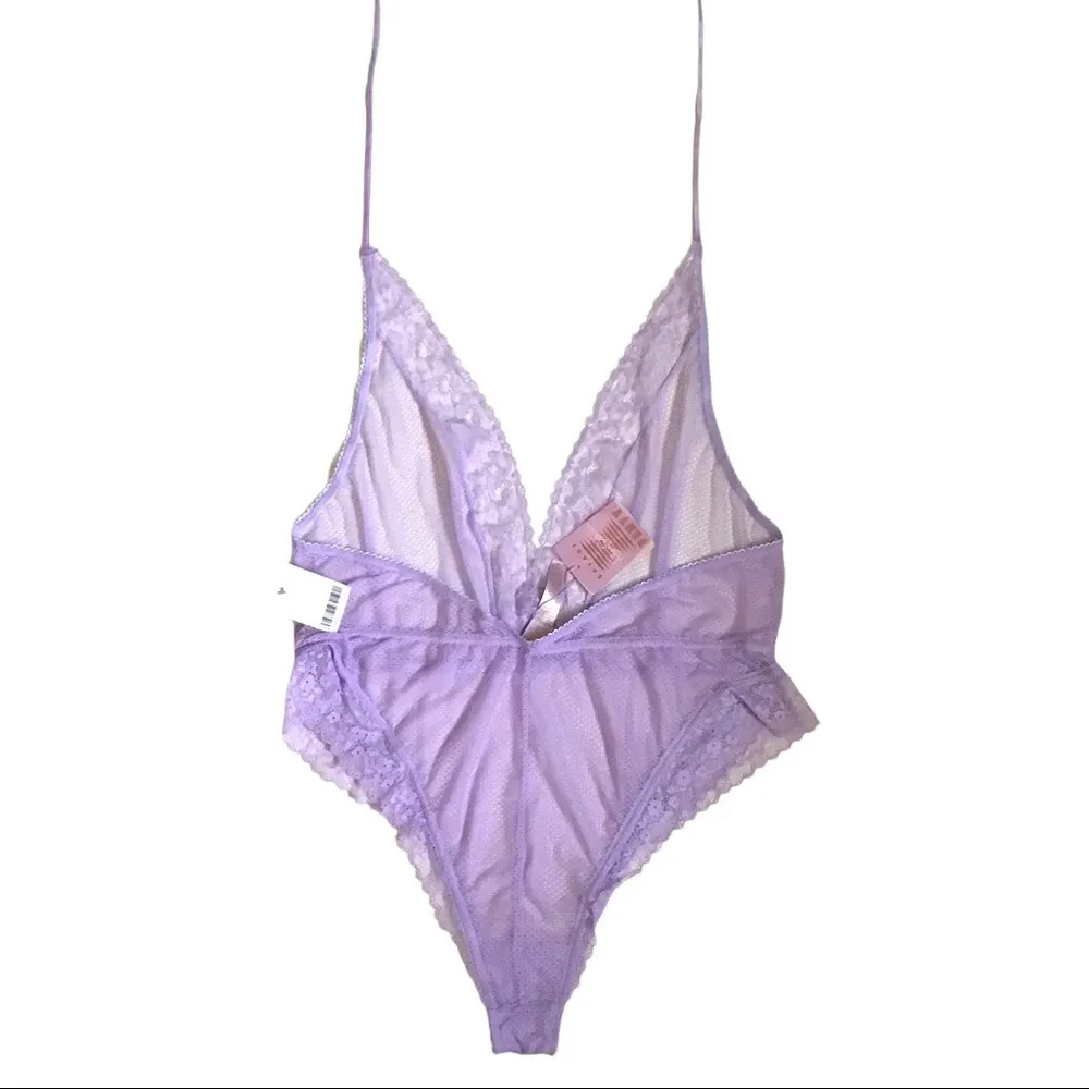 Savage x Fenty Lingerie Teddy Lavender Mesh Bodysuit 3Xl NWT - Image 8