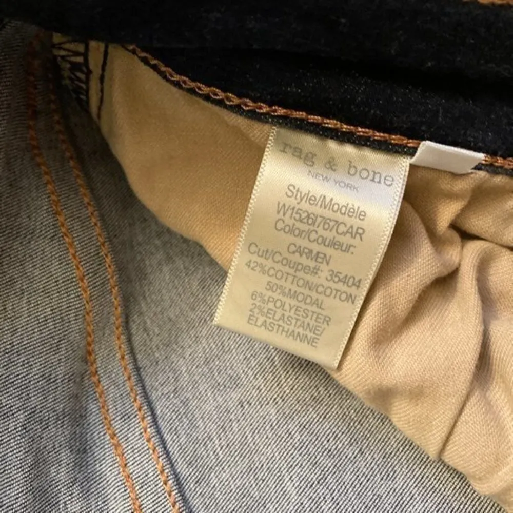 Rag & Bone Cate Mid-Rise Skinny Jeans Size 27 NWOT - Image 10