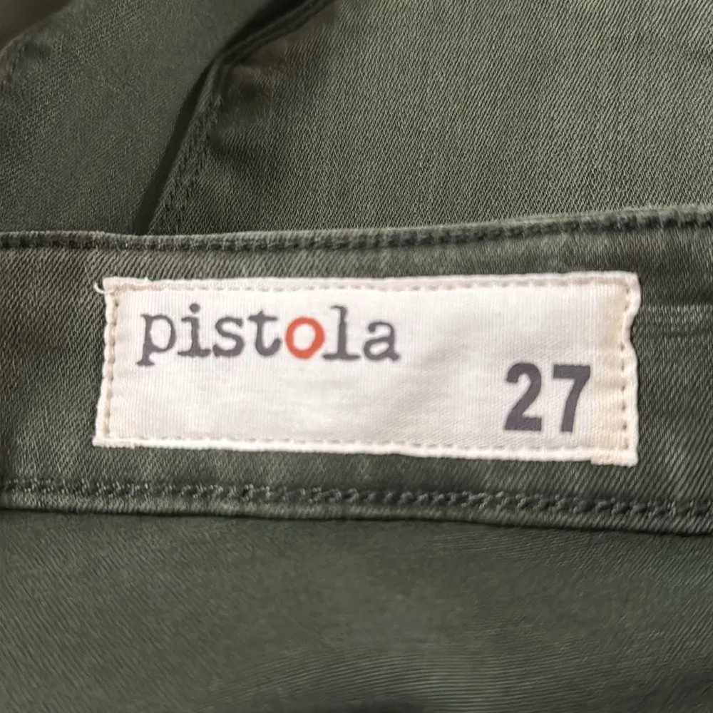 Pistola Los Angeles Cargo Skinny jeans in Olive green Size 27 - Image 9