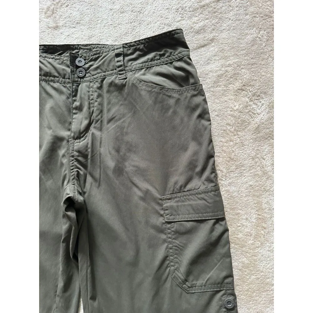 Patagonia Women's Green Water Cargo‎ Shorts Pockets Outdoor Hiking Bermuda Sz 2 - Image 2
