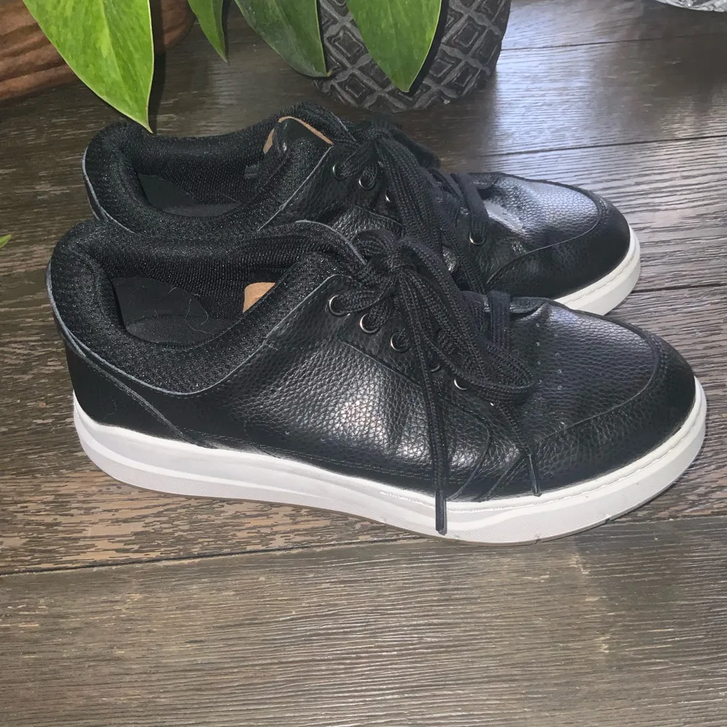 Easy Spirit + Denise Austin Black Pickleball Court Athletic Shoes Size 8 - Image 3