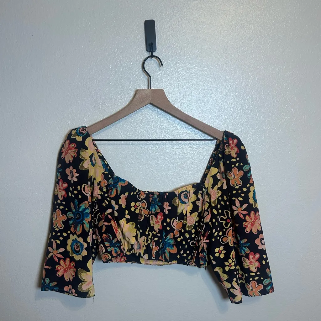 Wilfred‎ Le Fou Samba Floral Silk Blouse - Image 3