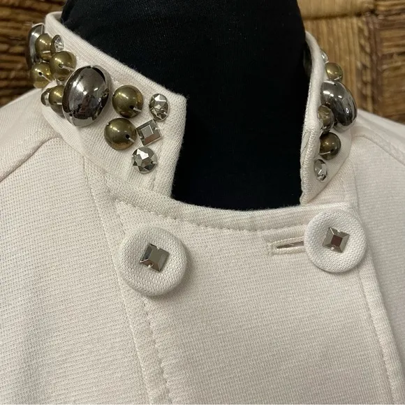 ⚜ Rebecca Taylor Studded Cropped Jacket‎ ⚜. Size 4 - Image 3