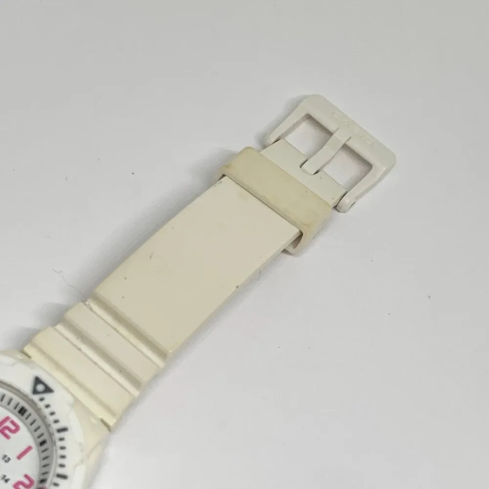 Casio  LRW200H White Women's Watch 33mm date multicolored numerals 100M - Image 3