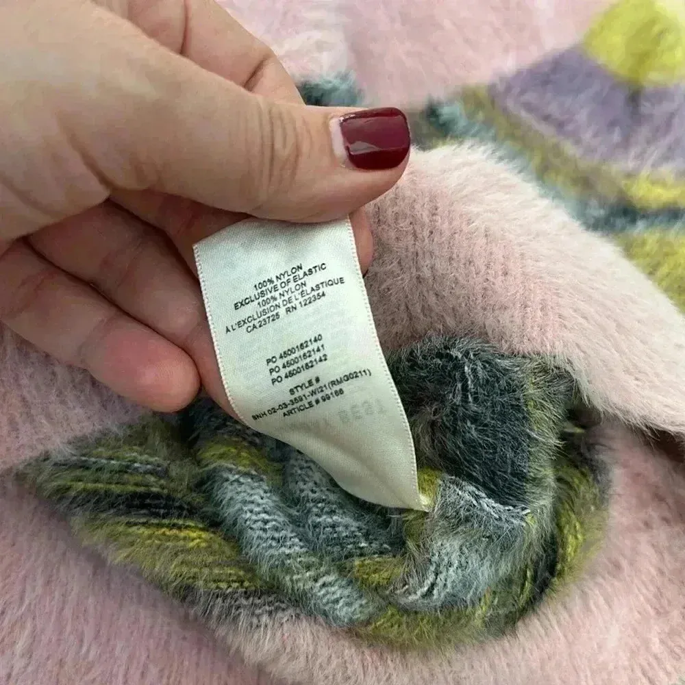 Aritzia Sunday Best Kitten V-Neck Cropped Sweater Sz XS - Image 7