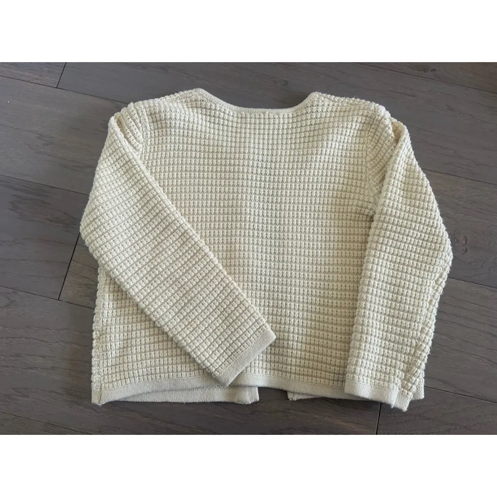 Chunky Knit Cardigan Sweater Button Down Long Sleeve - Image 10