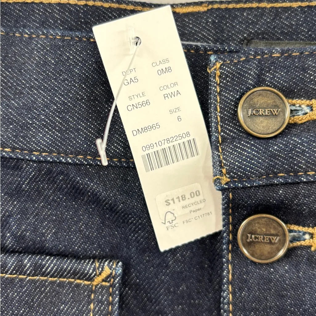 J.Crew Patch-pocket denim mini skirt in Rinse wash - Image 4