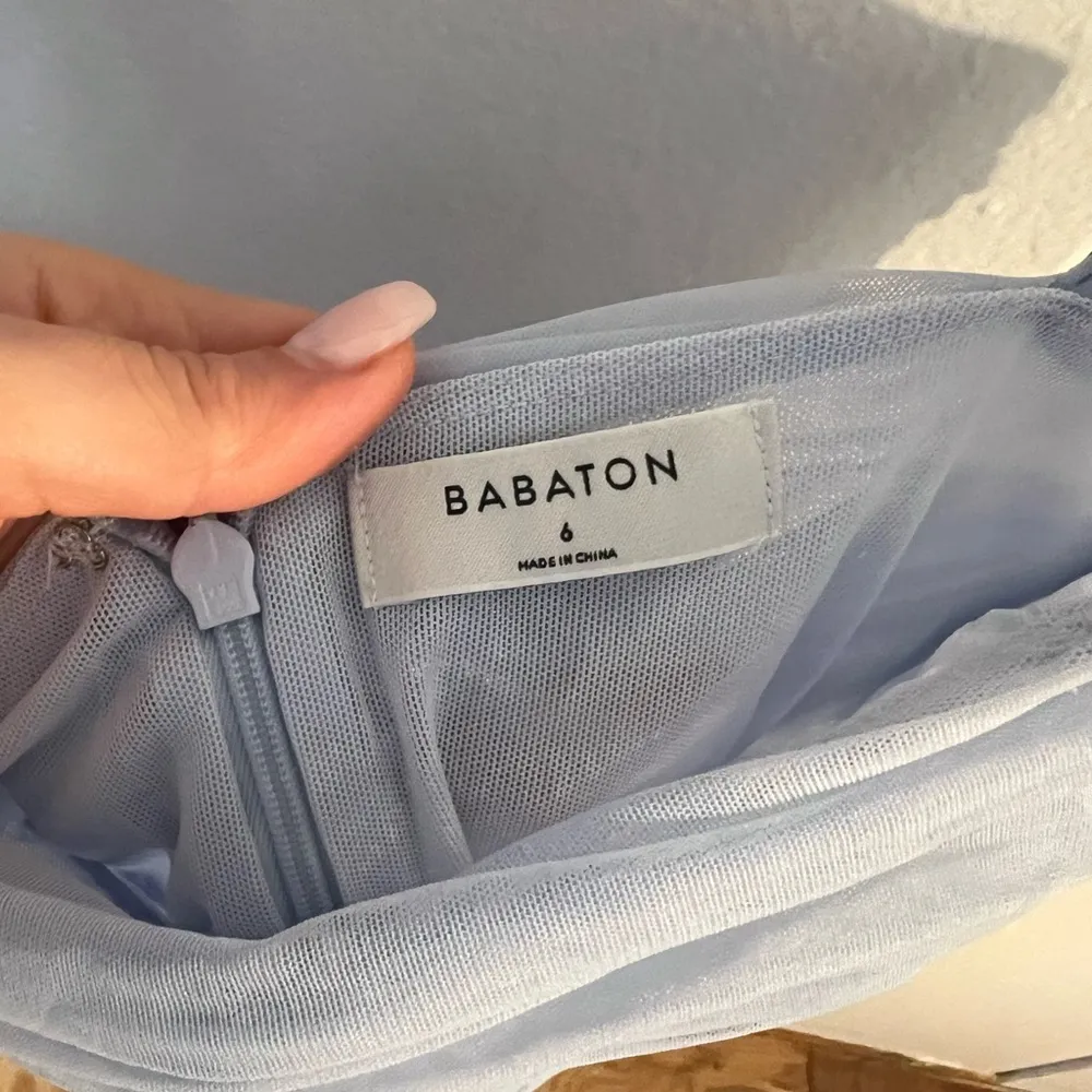 Aritzia Babaton Luxor Bodysuit Light Blue - Image 5