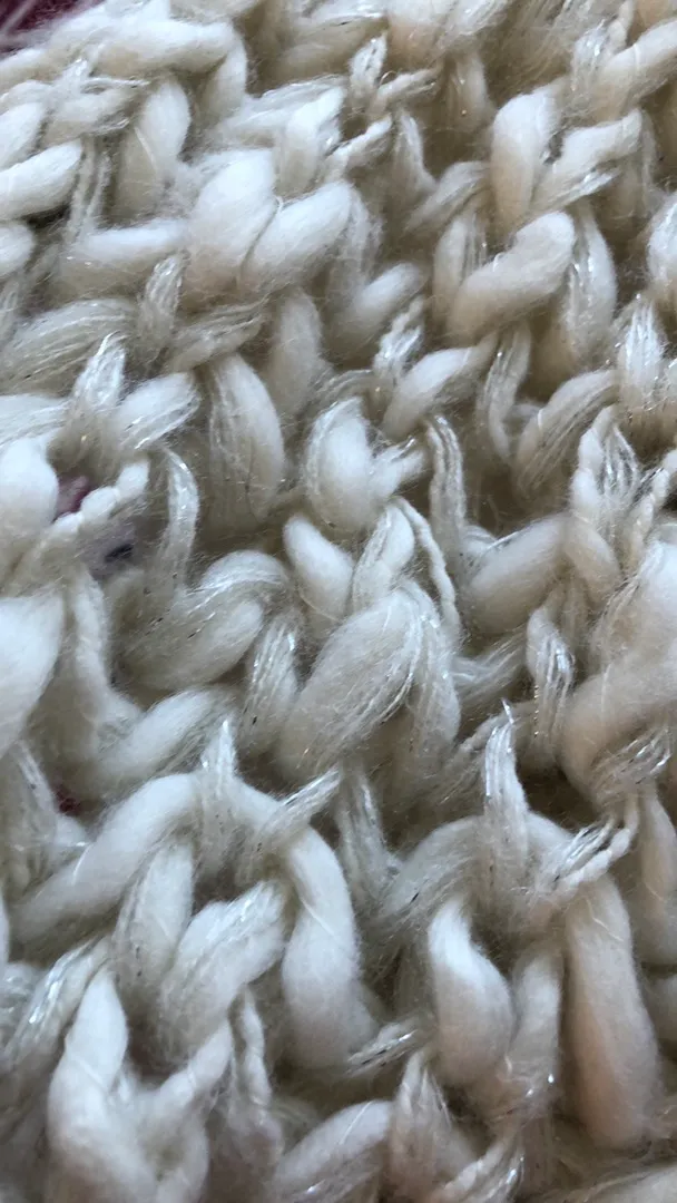 Merona Chunky White Scarf - Image 2