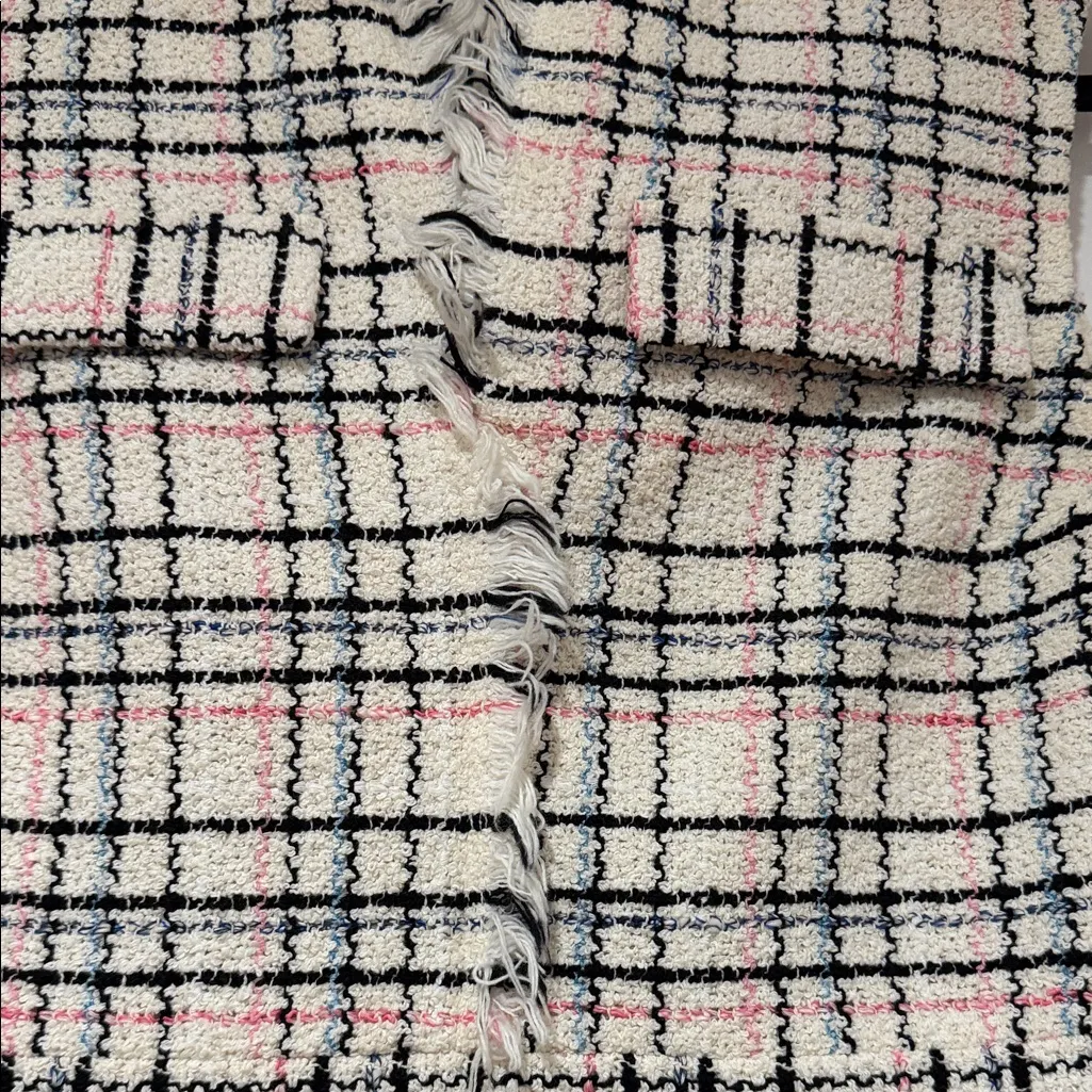 Maje Rianey Tweed Mini Dress small - Image 2