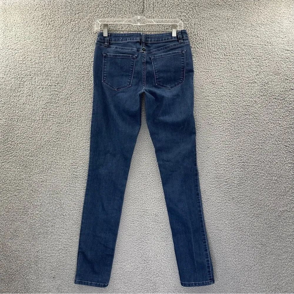 PrAna Kayla Jeans Mid Rise Skinny Organic Cotton Dark Wash Women 's 0/25 x 31 - Image 3