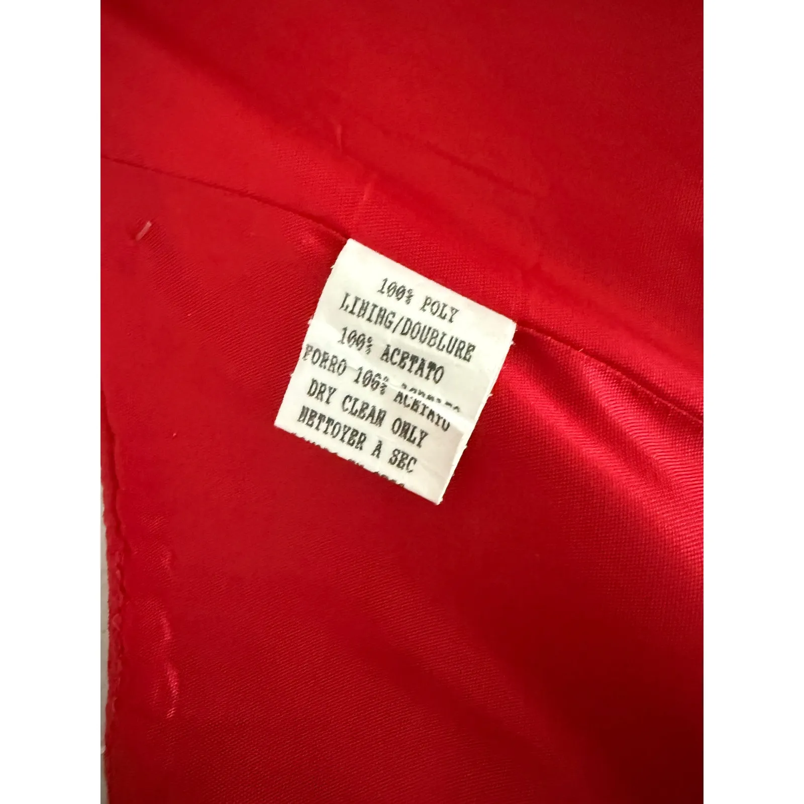 Vtg 80s/90s Huey Waltzer Red Satin Halter Cocktail Mini Dress US 2 Holiday Xmas - Image 10