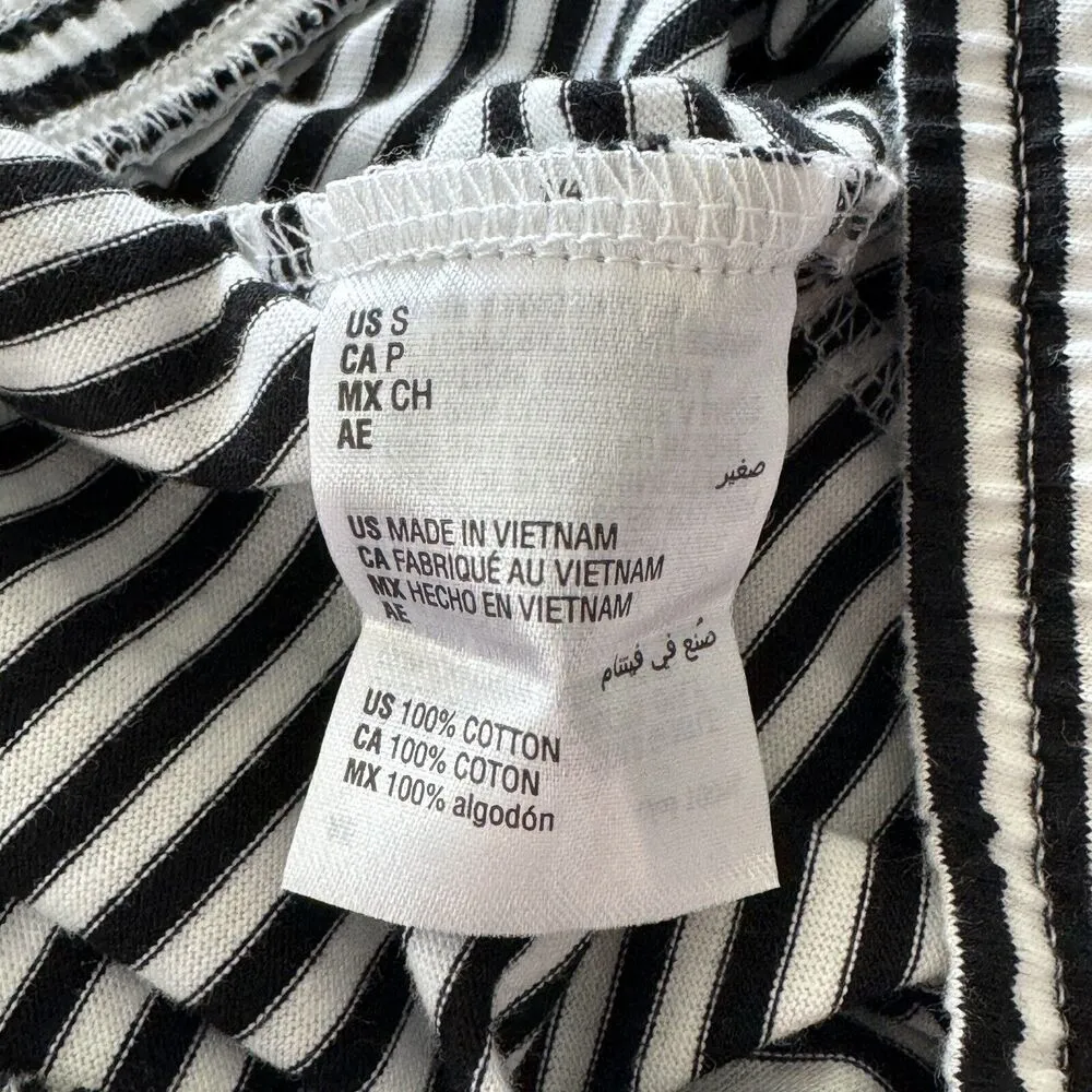 Style & Co Small Casual Pull-On Shorts Striped Stretch Elastic Waist Loungewear - Image 4