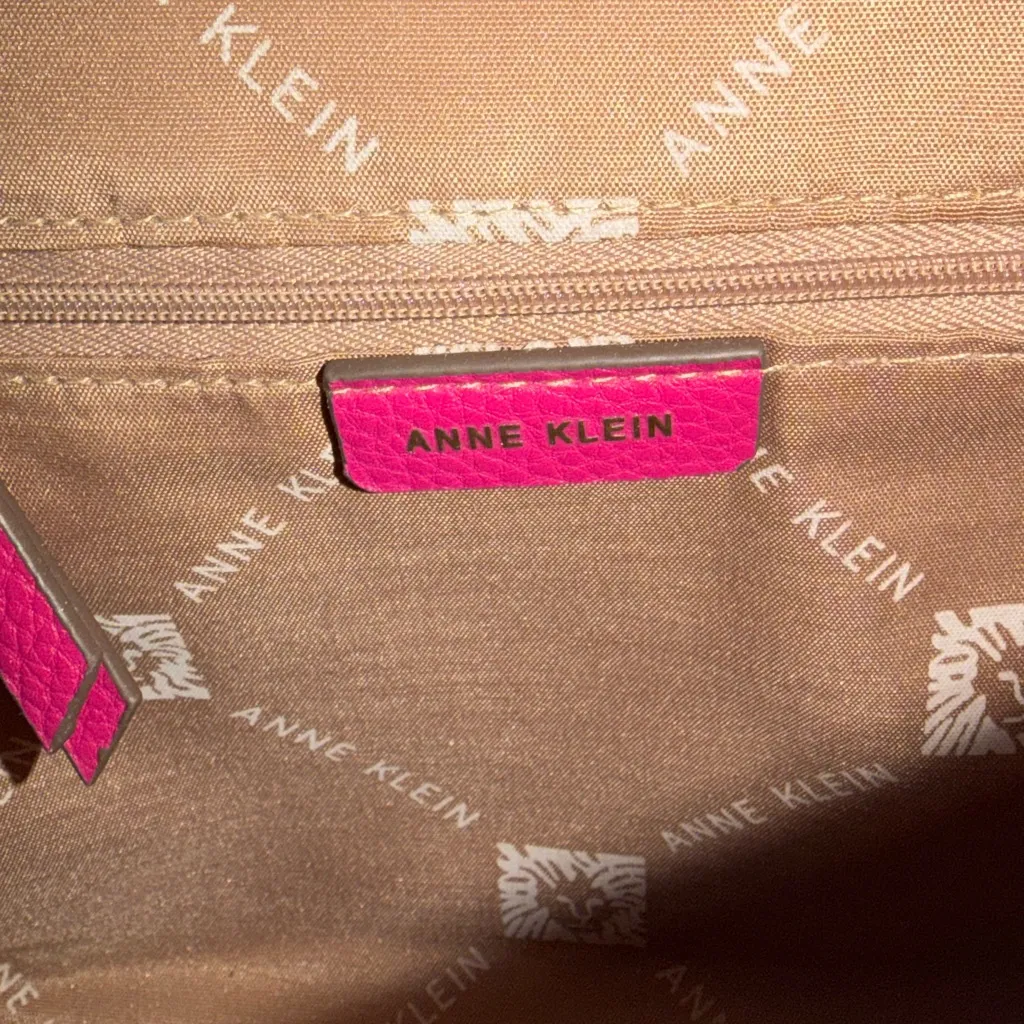Anne Klein  Fuchsia Shoulder Bag - Image 11