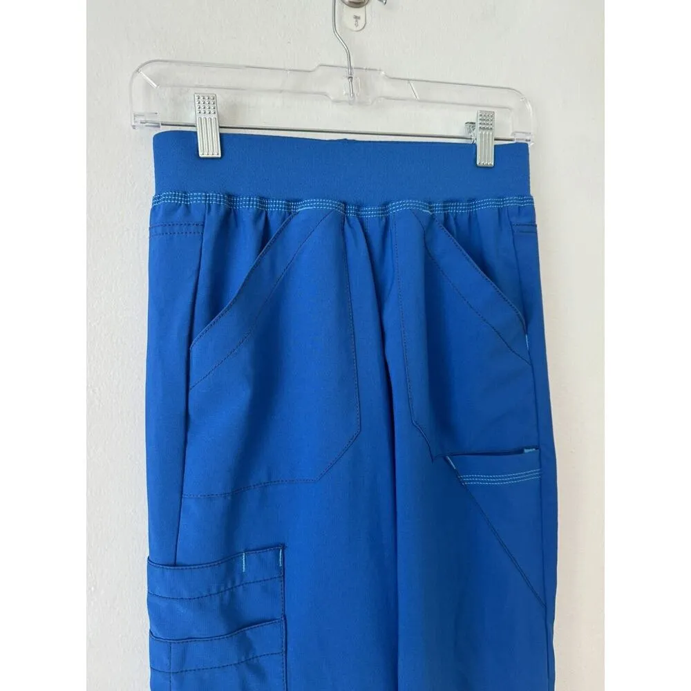 Carhartt Cross Flex Knit Waist Straight Leg Cargo Scrub Workwear Pants Size XS - Image 3