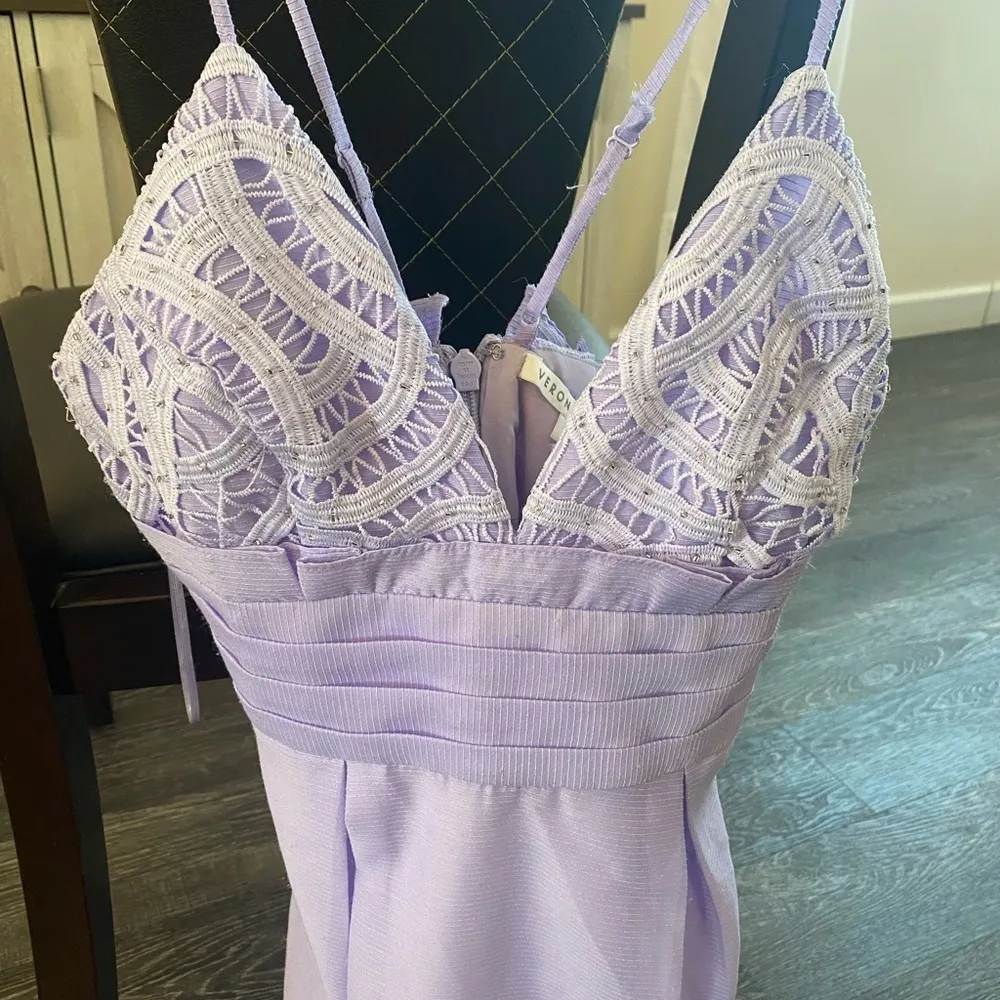Veronica Beard lilac mini dress, sleeveless, size 4, $595 - Image 6