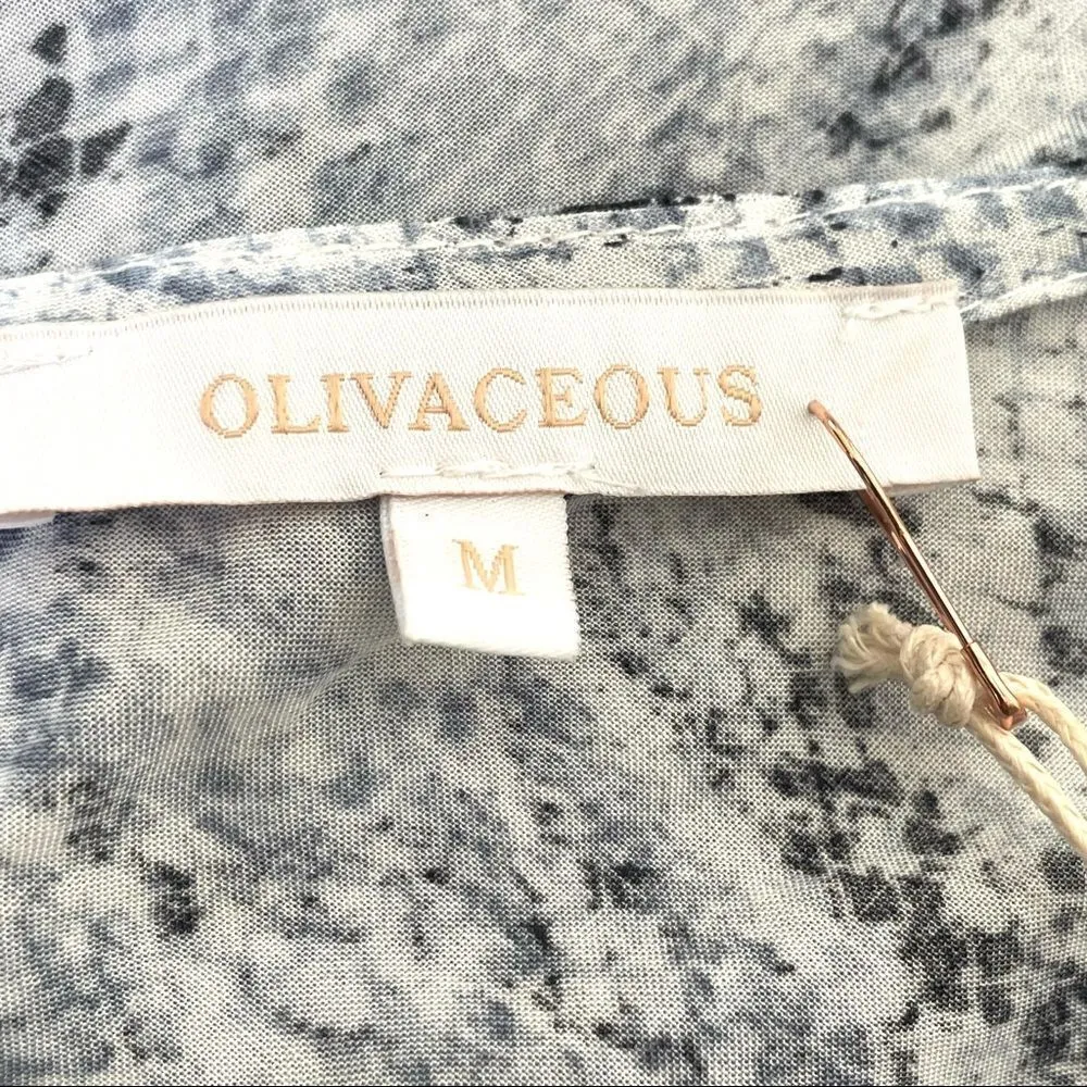 Olivaceous blue snake one shoulder top NWT - Image 5