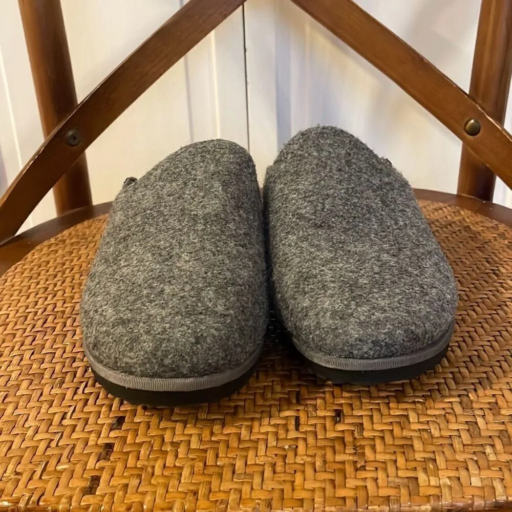 Soul Naturalizer Amelia grey felt slipper clogs size 36/5.5 - Image 4