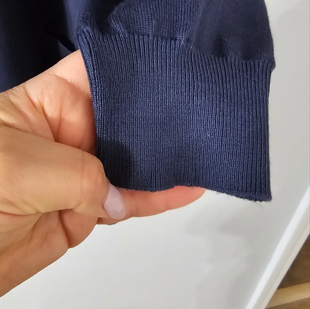 NWOT Grace Karin Blue Open-Front Cardigan Sweater - Image 7