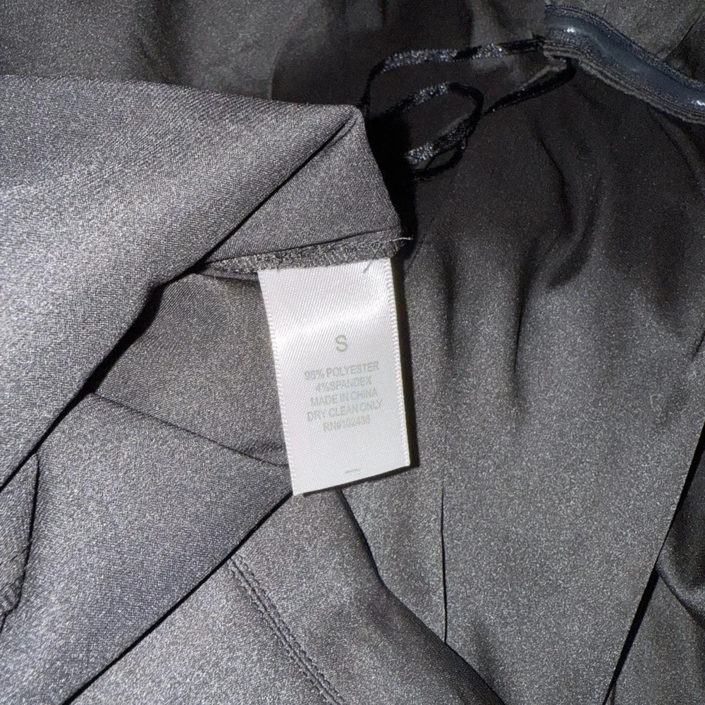 Black Tailored Jumpsuit with V - Image 6