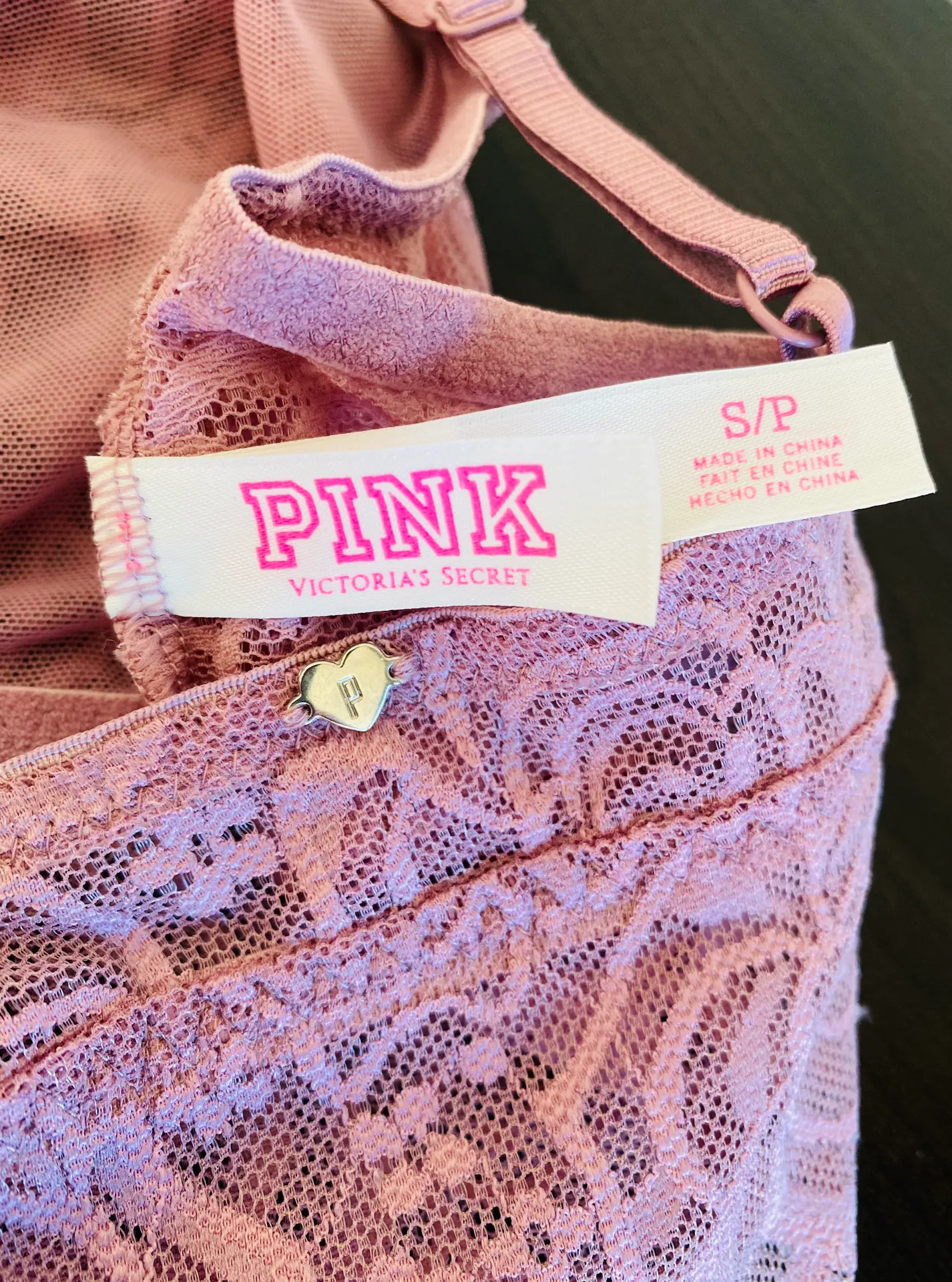 Victoria's Secret PINK Rose Lace Bralette - Image 3